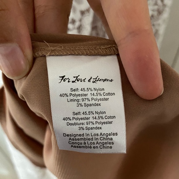 NWT: For Love & Lemons White Lace Dress - Picture 4 of 5